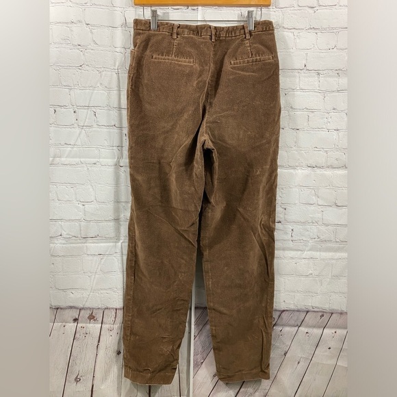 Tabi Wilson Soft Womens Size 8 1990’s Vintage High Rise Brown Corduroy Trousers - Picture 2 of 3